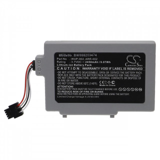 Akkumulátor Nintendo Wii U Gamepadhoz 8 GB, WUP-002, 2450 mAh