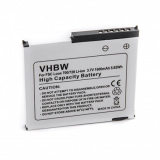 Akkumulátor Fujitsu Siemens Pocket Loox 700 / 710 / 720, 1600 mAh
