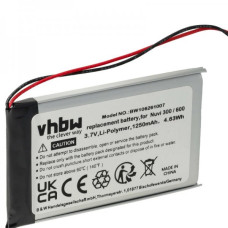 Akkumulátor Garmin Nüvi 300 / 350 / 600 / 680, 1250 mAh