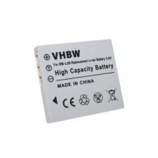 DB-L20 akkumulátor Sanya Xacti DMX-C1 / VPC-C1 / VPC-J1, 550 mAh DB-L20 akkumulátor Sanya Xacti DMX-C1 / VPC-C1 / VPC-J1, 550 mAh