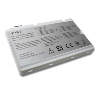 Akkumulátor Fujitsu Siemens Amilo XI2428 / XI2528 / XI2550 / PI2450, fehér, 4400 mAh