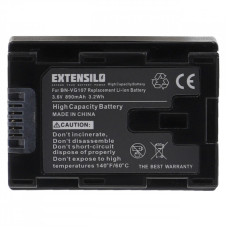 BN-VG107 akkumulátor JVC Everio GZ-E100 / GZ-HD500 / GZ-MS110, 890 mAh
