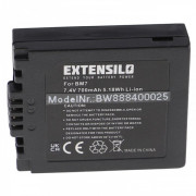 CGA-S002 akkumulátor Panasonic Lumix DMC-FZ1 / DMC-FZ5 / DMC-FZ20, 700 mAh