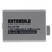 LP-E5 akkumulátor Canon EOS-450D / EOS-500D / EOS-1000D, 1100 mAh