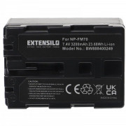 NP-FM50 akkumulátor Sony CCD-TRV106K / CCD-TRV108, 3200 mAh