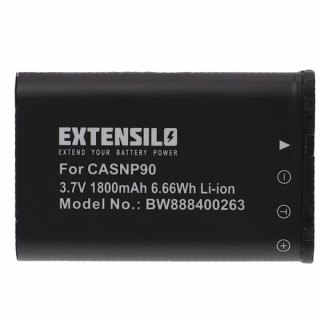NP-90 akkumulátor Casio Exilim EX-H10 / EX-H15 / EX-H20G / EX-FH100, 1800 mAh