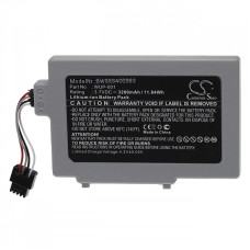 Akkumulátor Nintendo Wii U Gamepadhoz, WUP-001, 3200 mAh