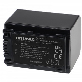 NP-FV70 akkumulátor Sony DCR-DVD103 / DCR-DVD105 / DCR-DVD106, 1500 mAh