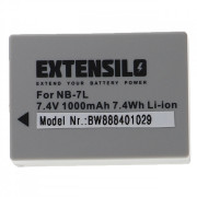 NB-7L akkumulátor Canon PowerShot G10 / G11 / G12 / Powershot SX30, 1000 mAh