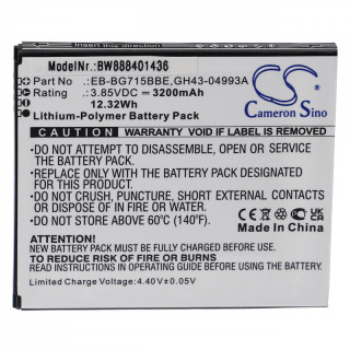 Akkumulátor Samsung Galaxy Xcover Pro / SM-G715, 3200 mAh