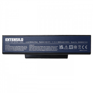 Akkumulátor Asus A72 / K72 / N71 / N73, 9000 mAh