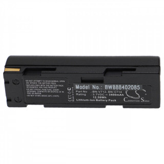 BN-V714 akkumulátor JVC GR-DV1 / GR-DV2 / GR-DV70E, 3400 mAh