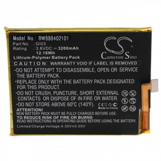 Akkumulátor Gigaset GS53 / Me Pure, 3200 mAh