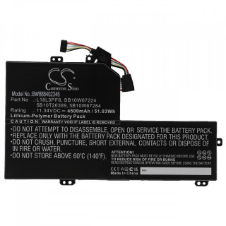 Akkumulátor Lenovo IdeaPad S540-15IWL, 4500 mAh