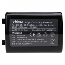 Akkumulátor EN-EL18D Nikon D6 / Z9, 2600mAh Akkumulátor EN-EL18D Nikon D6 / Z9, 2600mAh