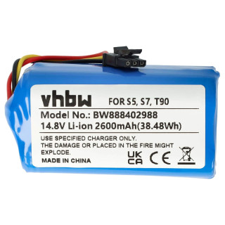 Akkumulátor 360 S5 / S7 / S9 / X9, 2600 mAh