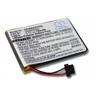 Akkumulátor Navigon 2510, 750 mAh