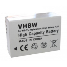 NB-7L akkumulátor Canon PowerShot G10 / G11 / G12 / Powershot SX30, 700 mAh