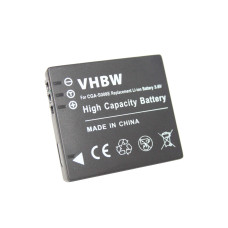 CGA-S008 akkumulátor Panasonic Lumix DMC-FX30 / DMC-FS20 / DMC-FX500, 600 mAh