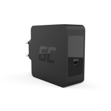 Töltő USB-C csatlakozós eszközökhöz, USB-C kábellel, 60W