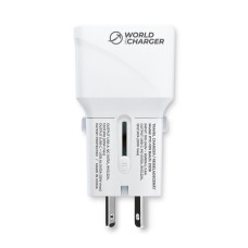 Töltő / adapter USB-A / USB-C, nemzetközi, 20 W