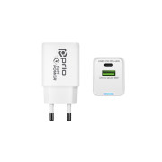 Töltő / adapter USB-A / USB-C, GaN, PD, 45W