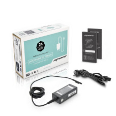 Töltő Microsoft Surface Pro 3 / Pro 4 / Book laptopokhoz, 30W / 12V / 2.58A Töltő Microsoft Surface Pro 3 / Pro 4 / Book laptopokhoz, 30W / 12V / 2.58A