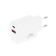 USB-A / USB-C töltő / adapter, GaN, PD, 20 W USB-A / USB-C töltő / adapter, GaN, PD, 20 W