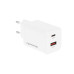 Töltő / adapter USB-A / USB-C, GaN, PD, 45W