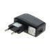 USB töltő / adapter, univerzális, AutoID funkció, fekete, 2A