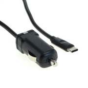 Autós töltő USB-C csatlakozós telefonokhoz, univerzális, 3A