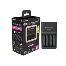Panasonic BQ-CC55E NiMH akkumulátortöltő és 4 db Eneloop Pro AA akkumulátor