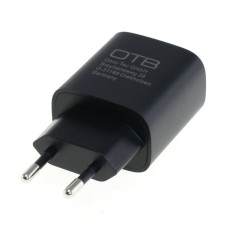 Töltő USB-C csatlakozós, 20W, fekete