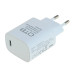 Töltő USB-C csatlakozós, 20W, fehér