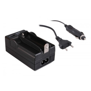 Töltő 18650 / 17670 Li-Ion akkumulátorhoz, asztali