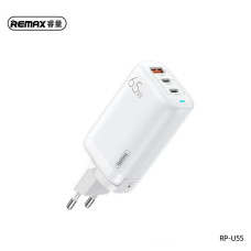 USB-A / USB-C töltő / adapter, GaN, PD, 65 W