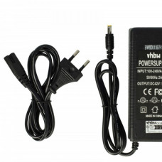 Töltő elektromos kerékpárokhoz, 36V / 42V / 2,2A / csatlakozó 5,5mm x 2,1mm
