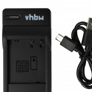 Akkumulátortöltő Panasonic DMW-BLG10 / DMW-BLE9 / DMW-BLH7, MicroUSB