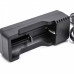Töltő Li-Ion 18500 / 18650 / 14500 / 18350 akkumulátorokhoz, MicroUSB