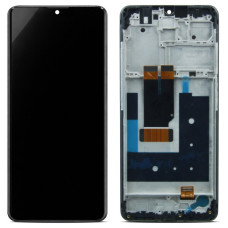 Üveg és LCD képernyő Nokia 2.4, eredeti (OEM), fekete