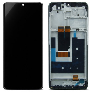 Üveg és LCD képernyő Nokia 2.4, eredeti (OEM), fekete
