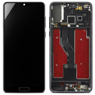 Üveg és LCD képernyő Huawei P20 Pro, eredeti (OEM), fekete Üveg és LCD képernyő Huawei P20 Pro, eredeti (OEM), fekete