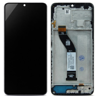 Üveg és LCD képernyő Xiaomi Redmi 14C / Poco C75, eredeti (OEM), fekete