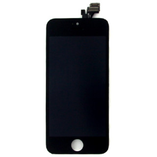 Apple iPhone 5 üveg és LCD képernyő, fekete