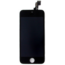 Üveg és LCD képernyő Apple iPhone 5C, fekete