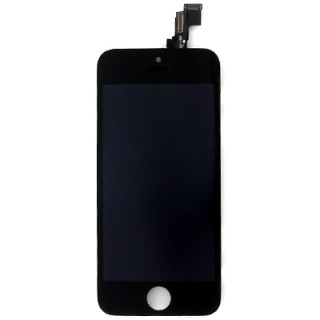 Üveg és LCD képernyő Apple iPhone 5C, fekete