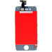 Üveg és LCD képernyő Apple iPhone 4, fehér