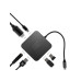 Többportos adapter 6 az 1-ben USB-C-ről USB-C-re, 3xUSB-A, HDMI, Ethernet