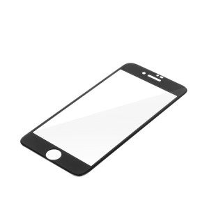 Edzett védőüveg iPhone 7/8, Full Cover 3D, fekete