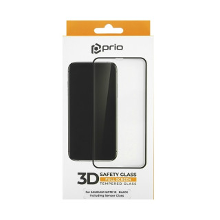 Edzett védőüveg Samsung Galaxy Note 10 telefonhoz, Full Cover 3D, Black